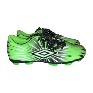 New Umbro Arturo 3.0 Soccer Cleats Lime Green Black Shoes Youth Size 4.5